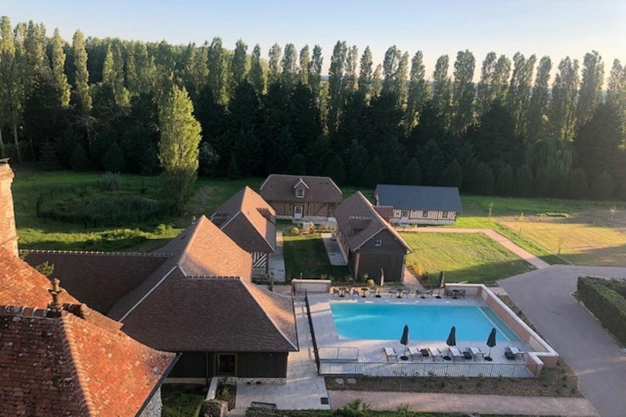 Les Manoirs Des Portes De Deauville - Small Luxury Hotel Of The World Canapville  Exterior foto