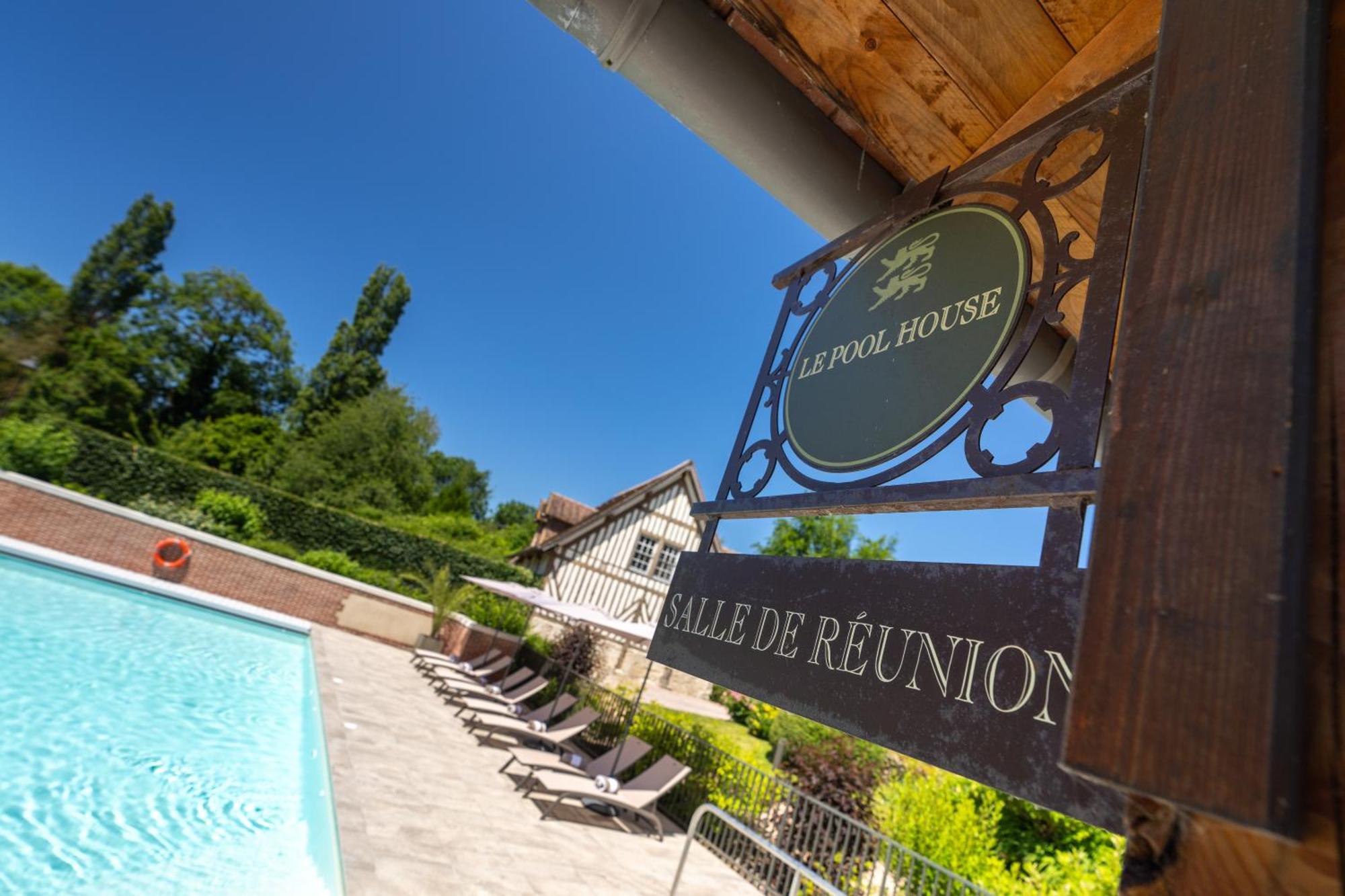 Les Manoirs Des Portes De Deauville - Small Luxury Hotel Of The World Canapville  Exterior foto